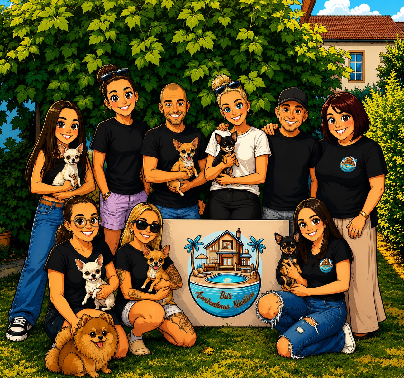 Teammotiv von Ela's Unterkünfte Wertheim